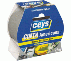 CEYS CINTA AMERICANA PLATA ROLLO 25MX50